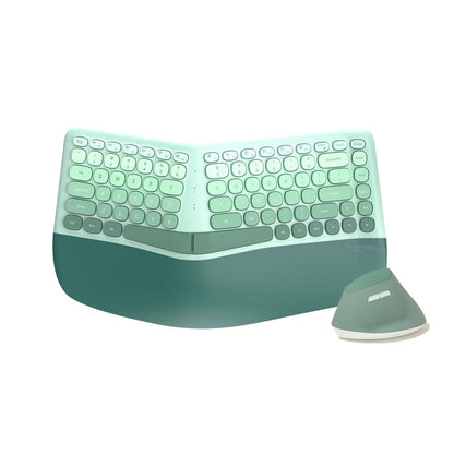 Wireless Keyboard & Mouse Combo - 85-Key RGB Keyboard