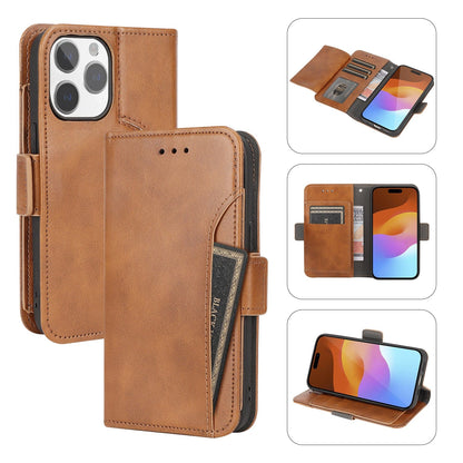 iPhone 15 Pro Max Leather Wallet Case with MagSafe - Card Holder | Indy Series
