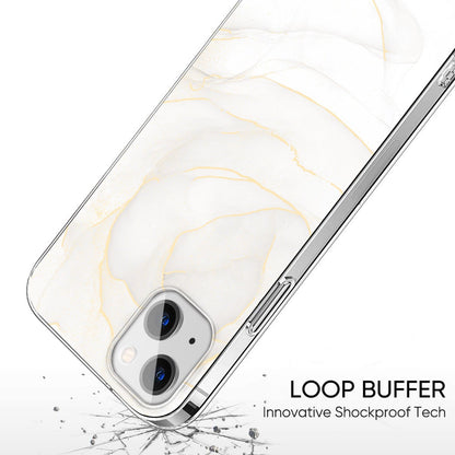 White Marble Series Case - iPhone 13 & iPhone 14