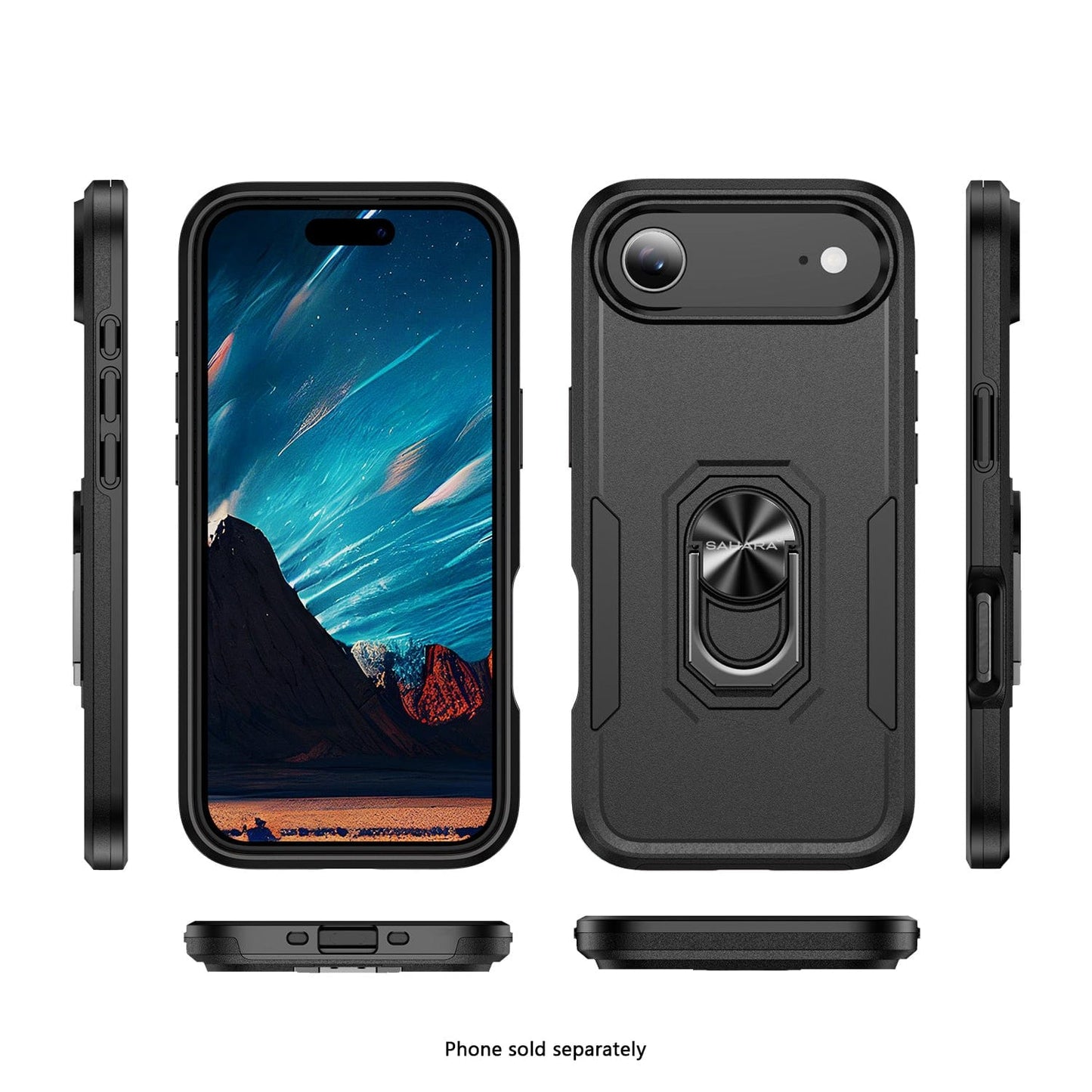 iPhone Air Case - Heavy-Duty Kickstand, Military-Grade, Anti-Slip | Raider Series