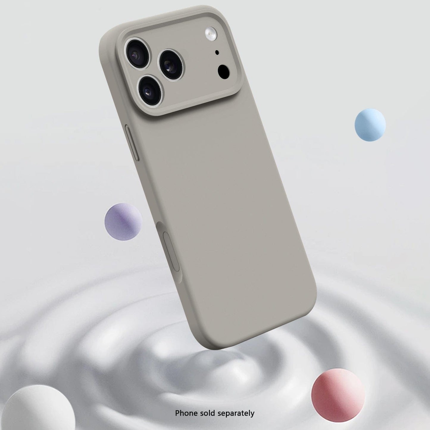 iPhone 17 Pro Max Case - Ultra Thin Silicone, Anti-Slip Grip | Venture Series