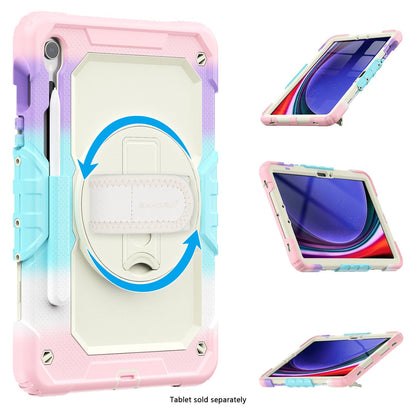 Samsung Galaxy Tab S10 Lite (2025)/S10 FE/S9/S9 FE Heavy Duty Kid Proof Case - Built-in Hand Strap and Kickstand | Wander Series
