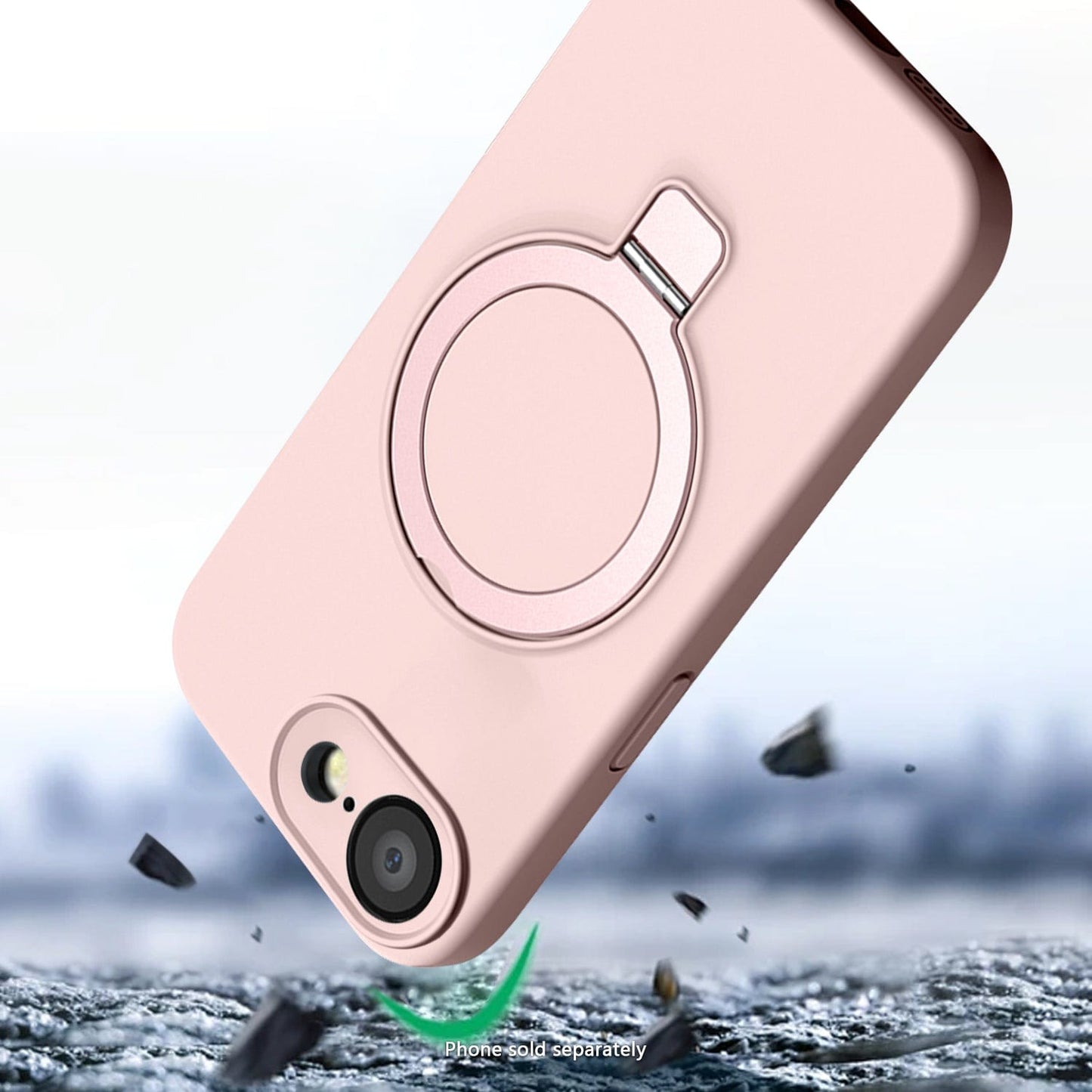 iPhone 17e & iPhone 16e Silicone Case - Desert Design, Anti-Slip Grip | Venture Series