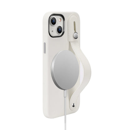 iPhone 15 Plus Leather FingerGrip Case with MagSafe | Indy Series