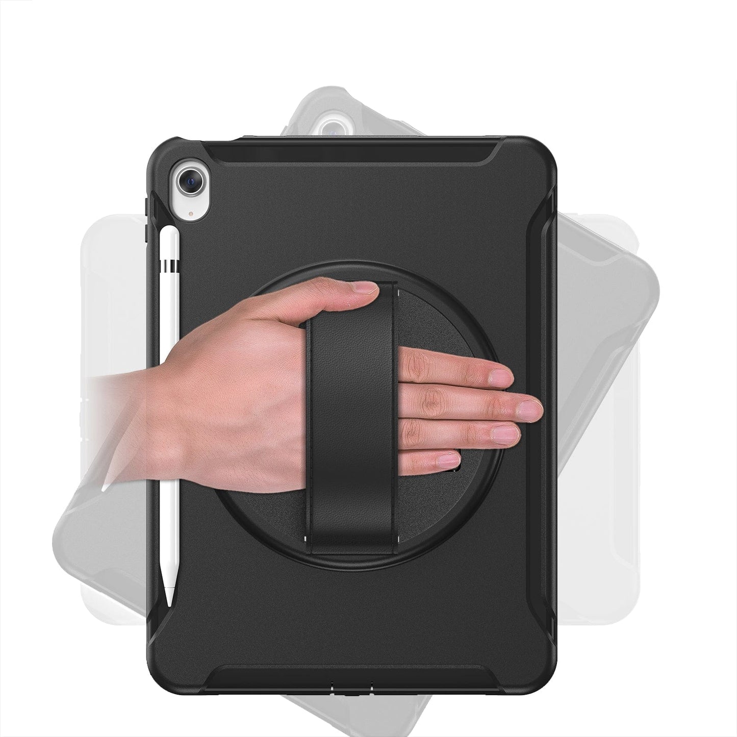 Raider Series Heavy Duty Hand Strap Case - iPad A16 11-inch & iPad 10.9-inch 10th/11th/12th Generation