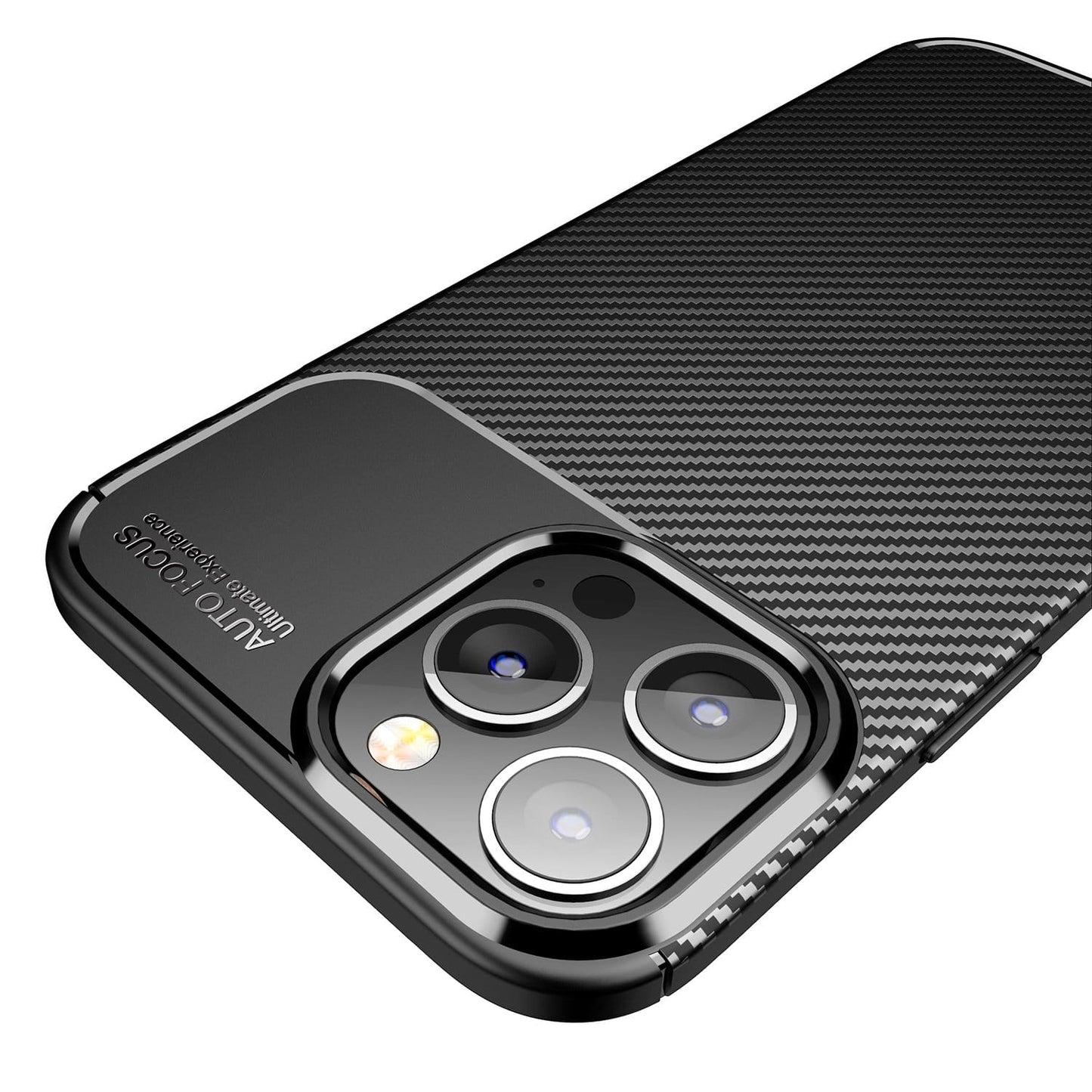 Anti-Slip Carbon Series Slim Case - iPhone 13 Pro Max