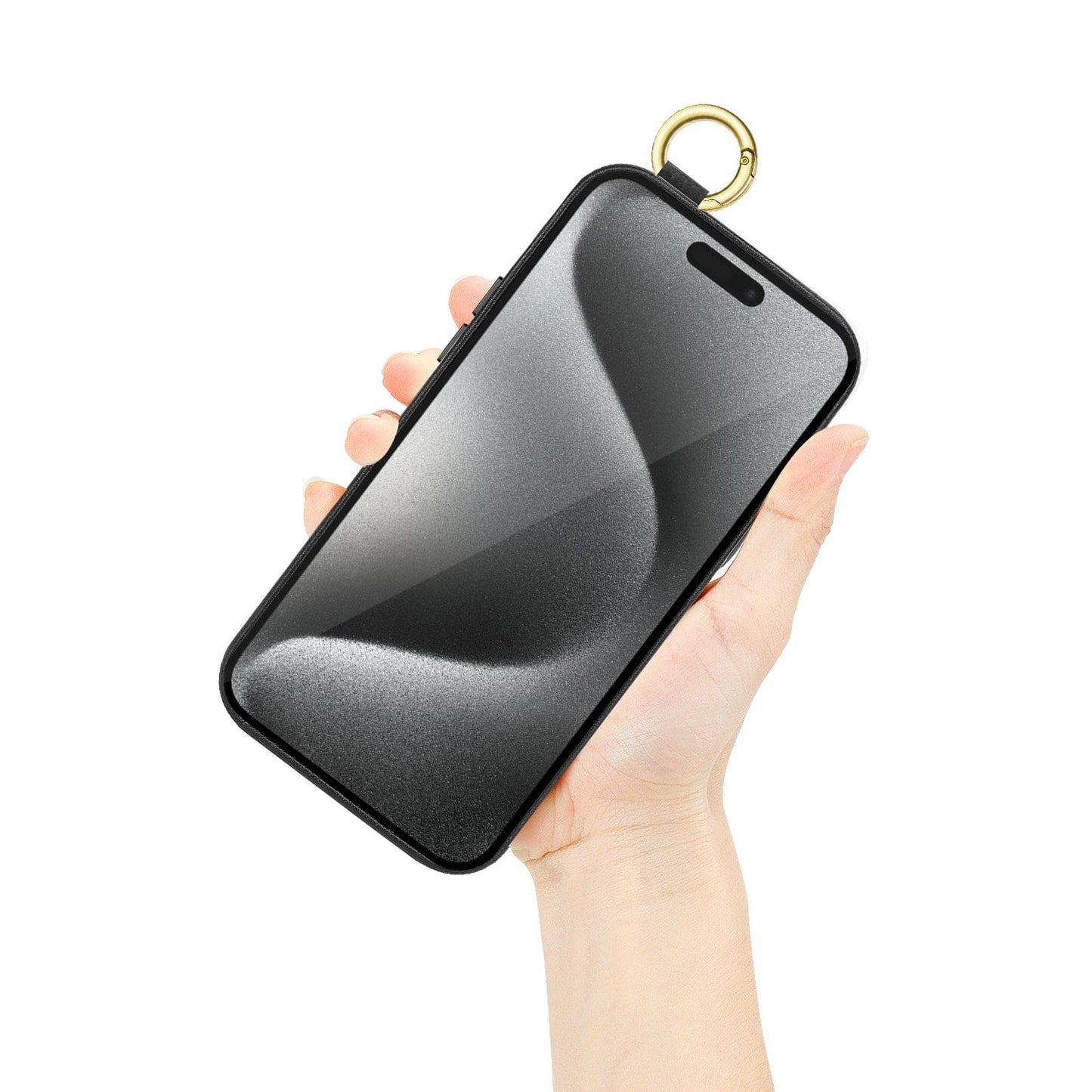 iPhone 15 Pro Max Leather Wallet FingerGrip Case with MagSafe | Indy Series