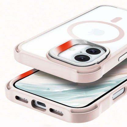 iPhone 16 Plus Clear Kickstand Case - Anti-Slip, Rugged, MagSafe | Venture Series