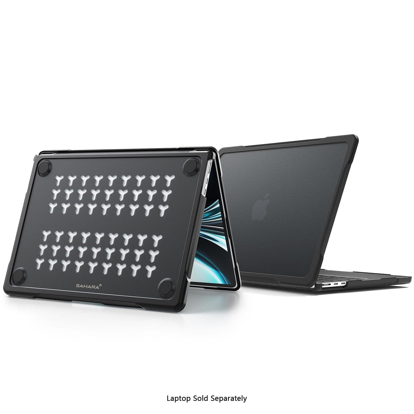 MacBook Pro 14-Inch (M1–M5, M5 Pro/M5 Max) Clear/Black Case - Shock-Absorbing Corners | Raider Series