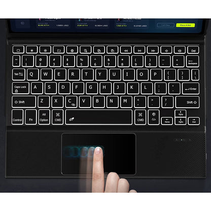 iPad Pro 11-inch (M4 2024 / M5 2025) Keyboard Case - Folio Design, Built-in Touchpad | Navigate Series