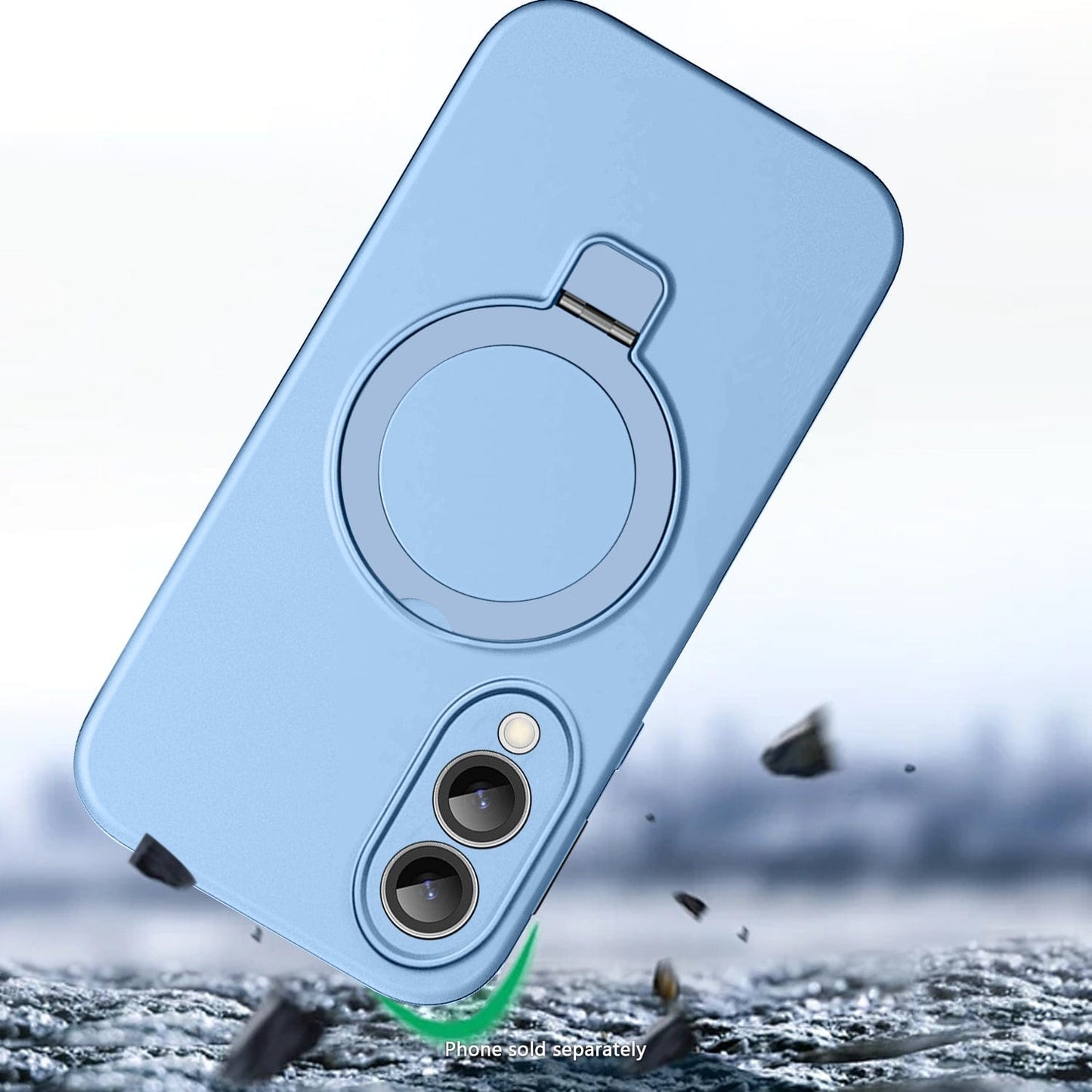 Samsung Galaxy S25 Edge Case - Silicone Kickstand, Magnetic charging compatible | Venture Series