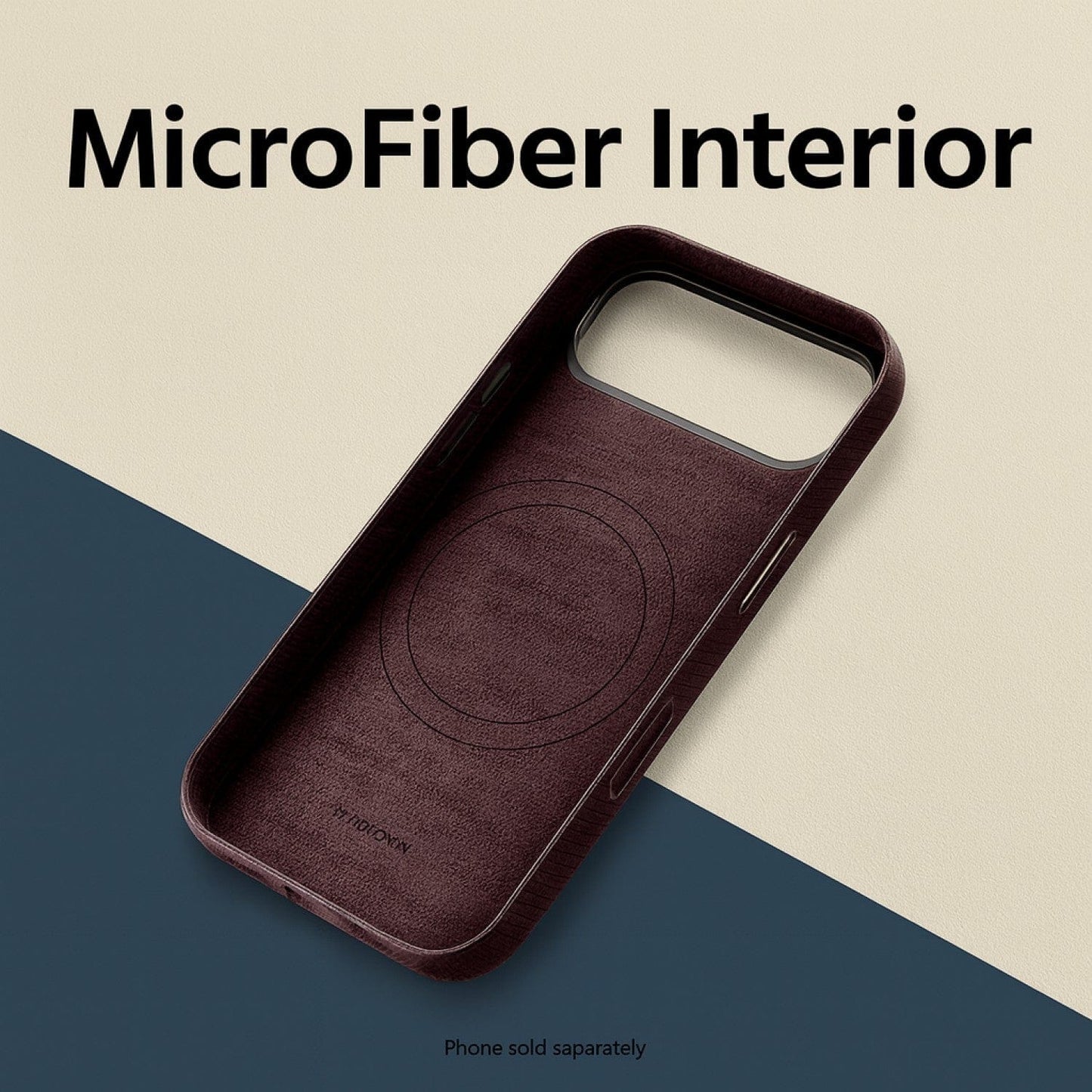 iPhone 17 Pro Max Case - Suede Leather | Indy Series