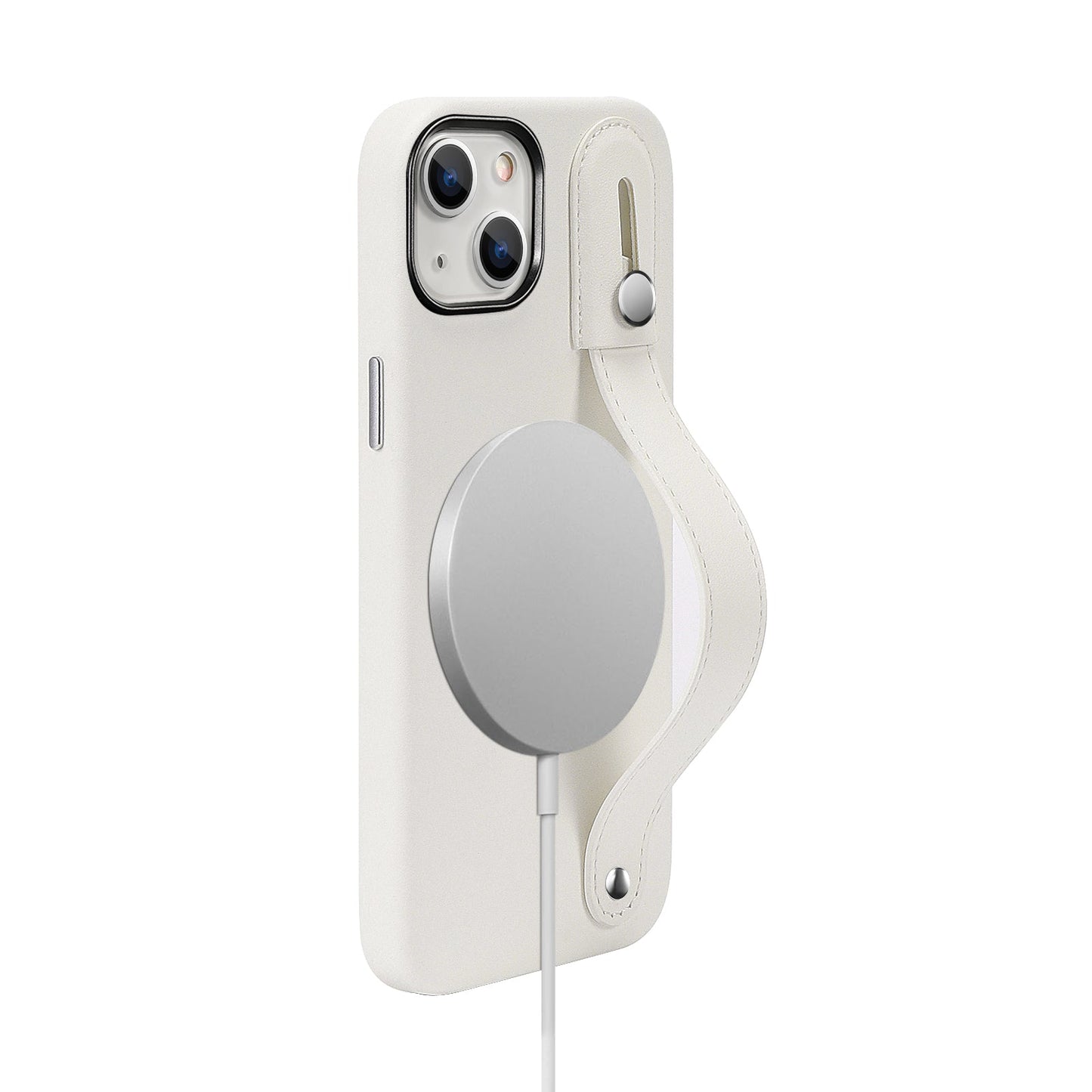 iPhone 15 Leather FingerGrip Case with MagSafe | Indy Series