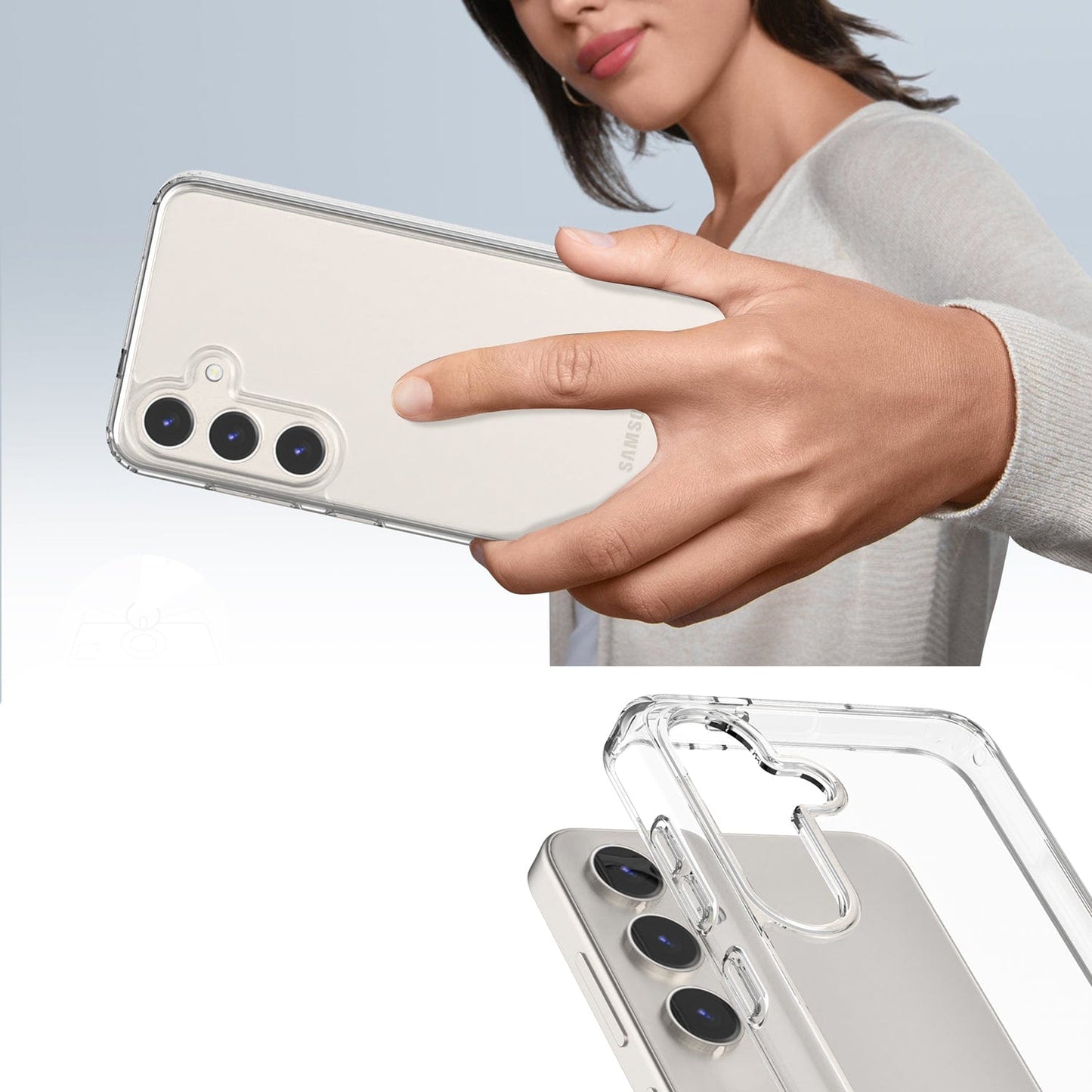 Venture Series Hard Shell Clear Case - Samsung Galaxy S24 - CP00529