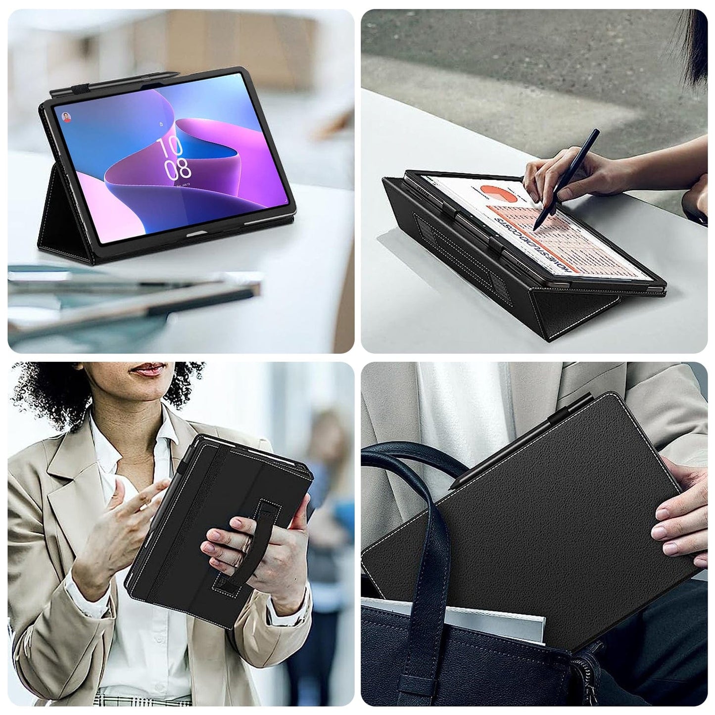 Indy Series Bi-Fold Folio Case -  Lenovo Tab P11