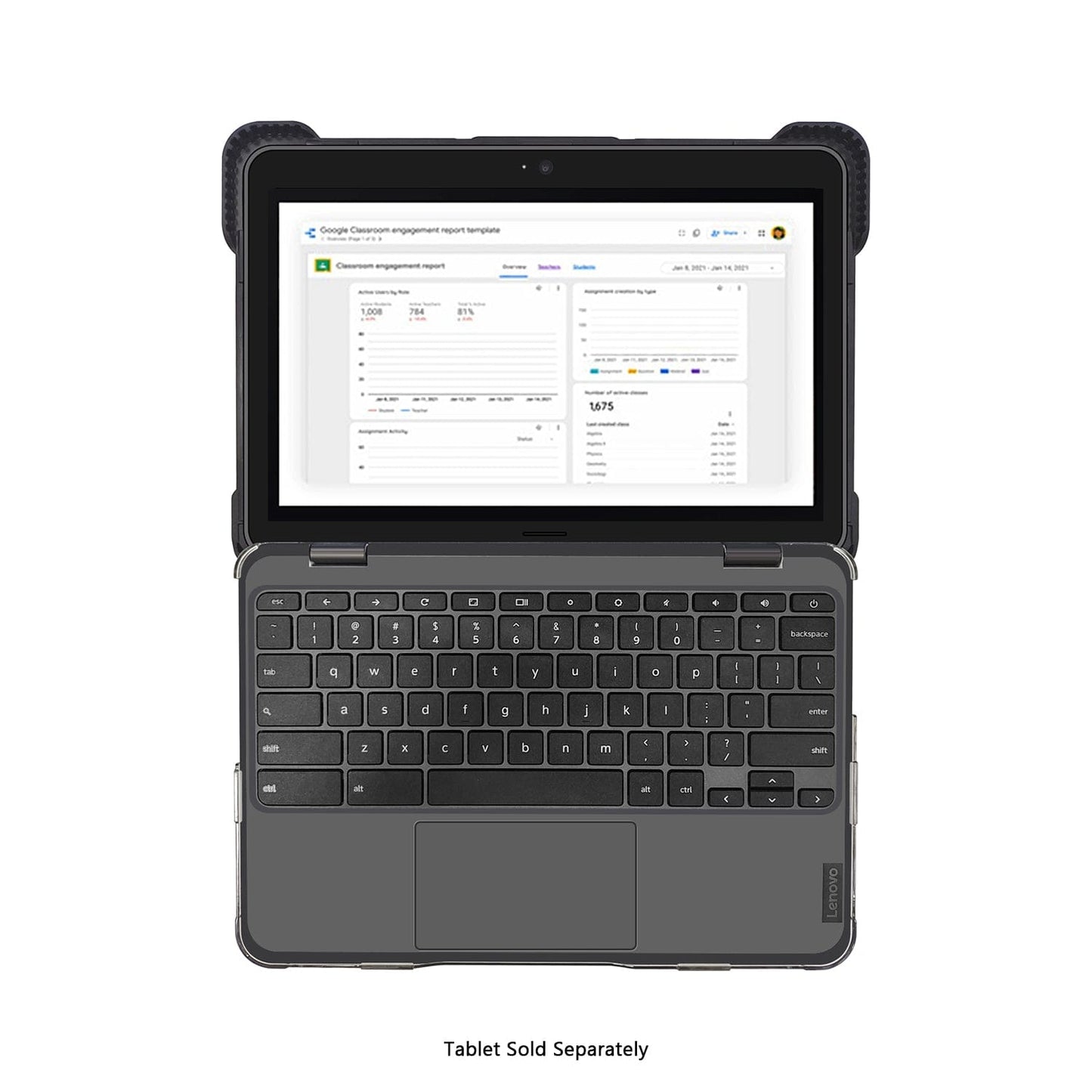 Lenovo 100E Gen 3 Chromebook 11.6” Case - Heavy-Duty Rugged Protection