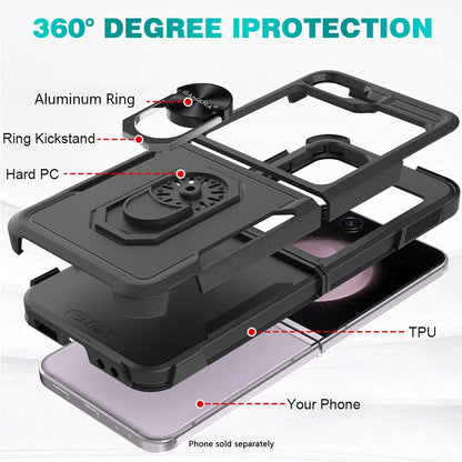 Samsung Galaxy Z Flip7 FE Case - Heavy-Duty Kickstand | Raider Series