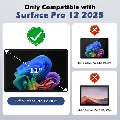 Microsoft Surface Pro 12-inch Case - Heavy-Duty with Hand & Shoulder Strap | Raider Series