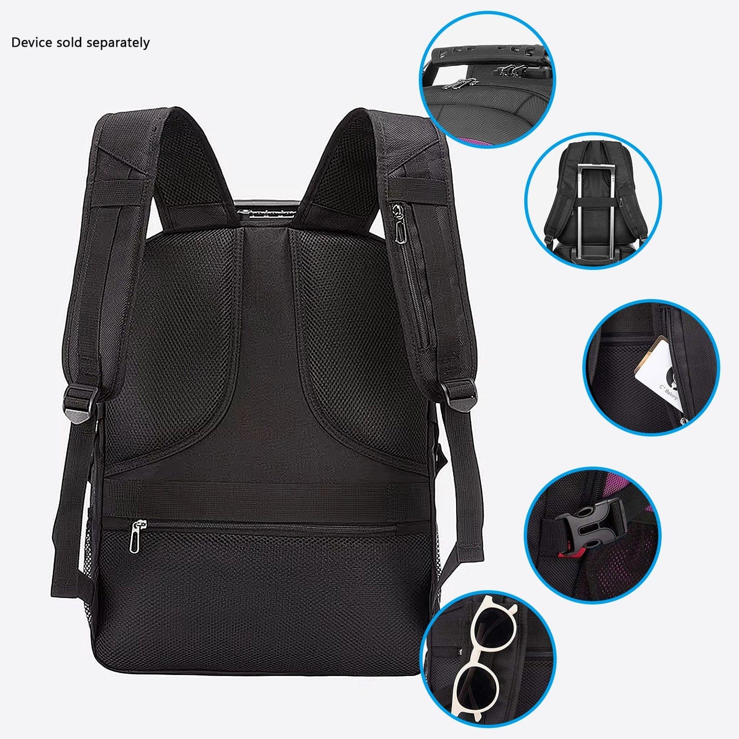 All-in-One Backpack with Anti-Theft lock Fits Laptops up to 17.3"