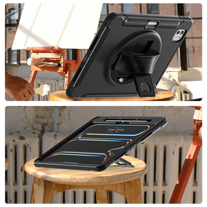 iPad Pro 11-inch (M4 2024 / M5 2025) Case - Heavy-Duty with Hand Strap | Raider Series