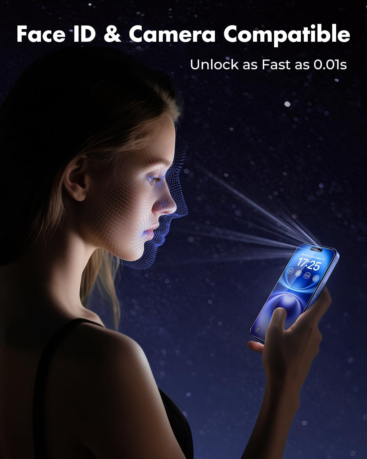 iPhone 17 Pro Privacy Screen Protector - Easy Apply Tempered Glass Screen Protector | Zerodamage