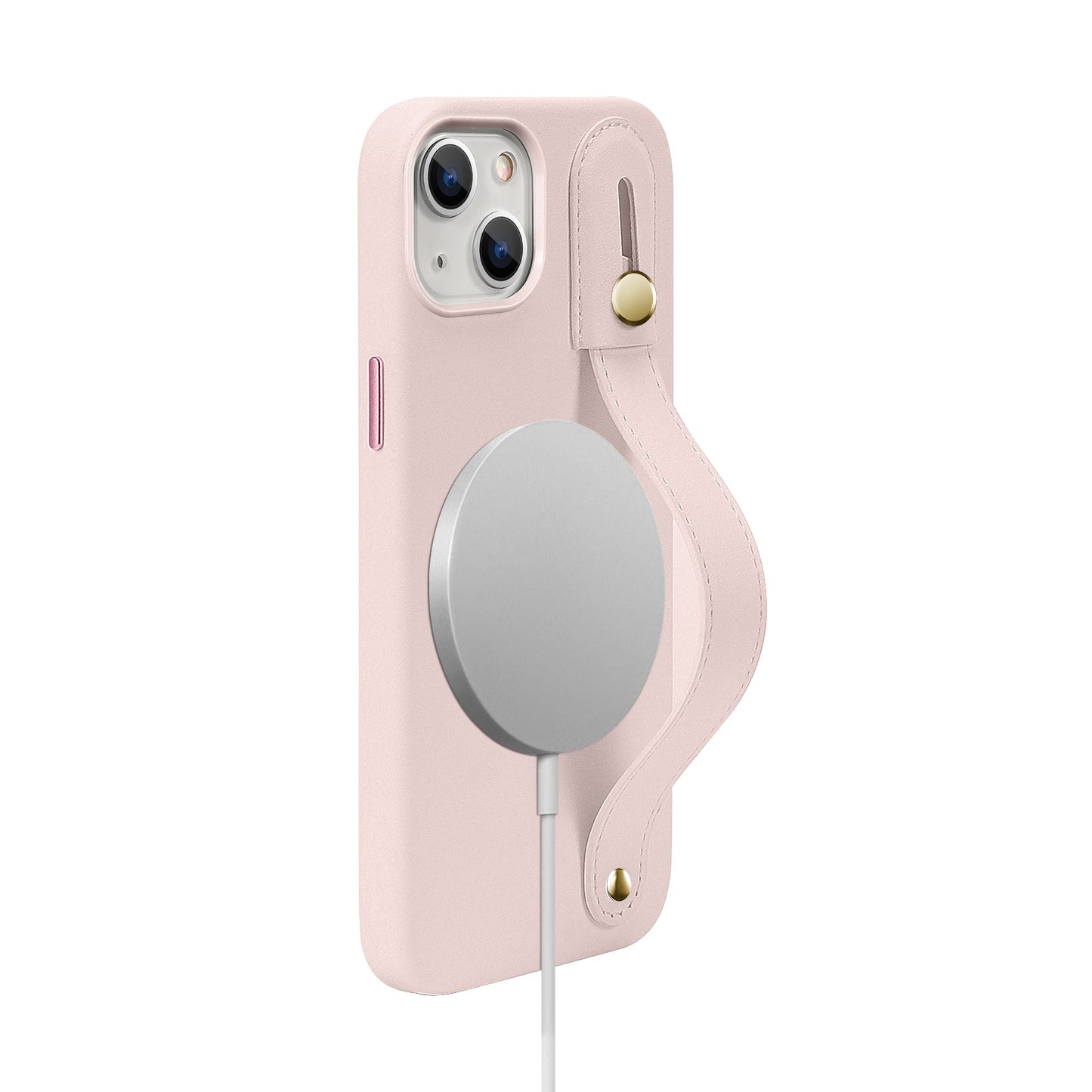 Indy Series Leather FingerGrip Case - iPhone 14 Plus