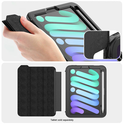Apple iPad mini (A17 Pro) 2024 Folio Case - Heavy-Duty, Kickstand | Raider Series