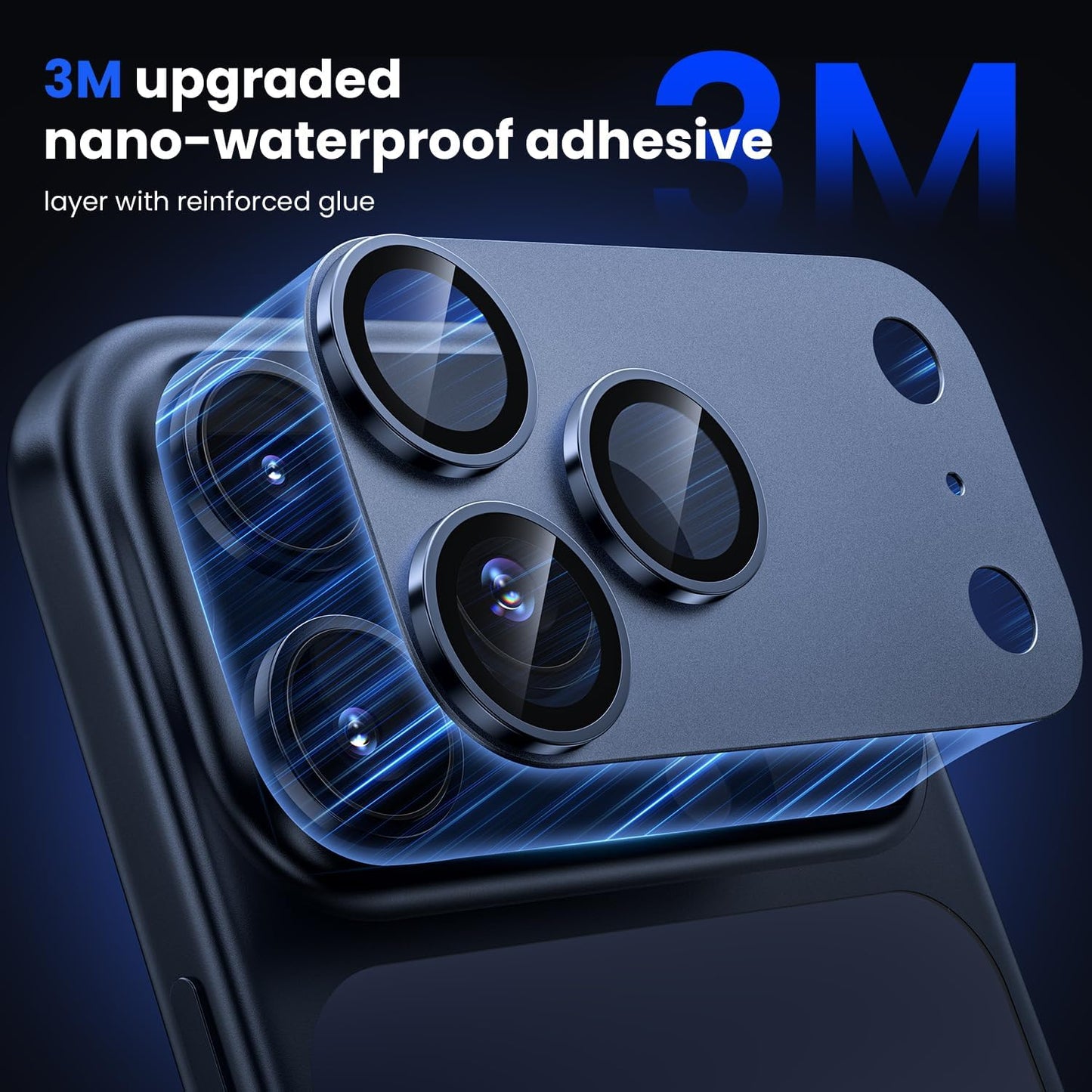 iPhone 17 Pro Camera Protector - Strong Titanium (2-Pack) | ZeroDamage