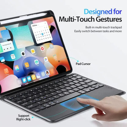 Samsung Galaxy Tab S10 FE+ Keyboard Case with Track Pad - ProTouch Slim Design | Navigation Series