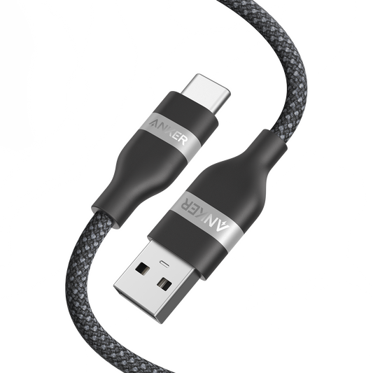 Anker USB-A to USB-C Cable (3 ft / 6 ft, Upcycled-Braided)