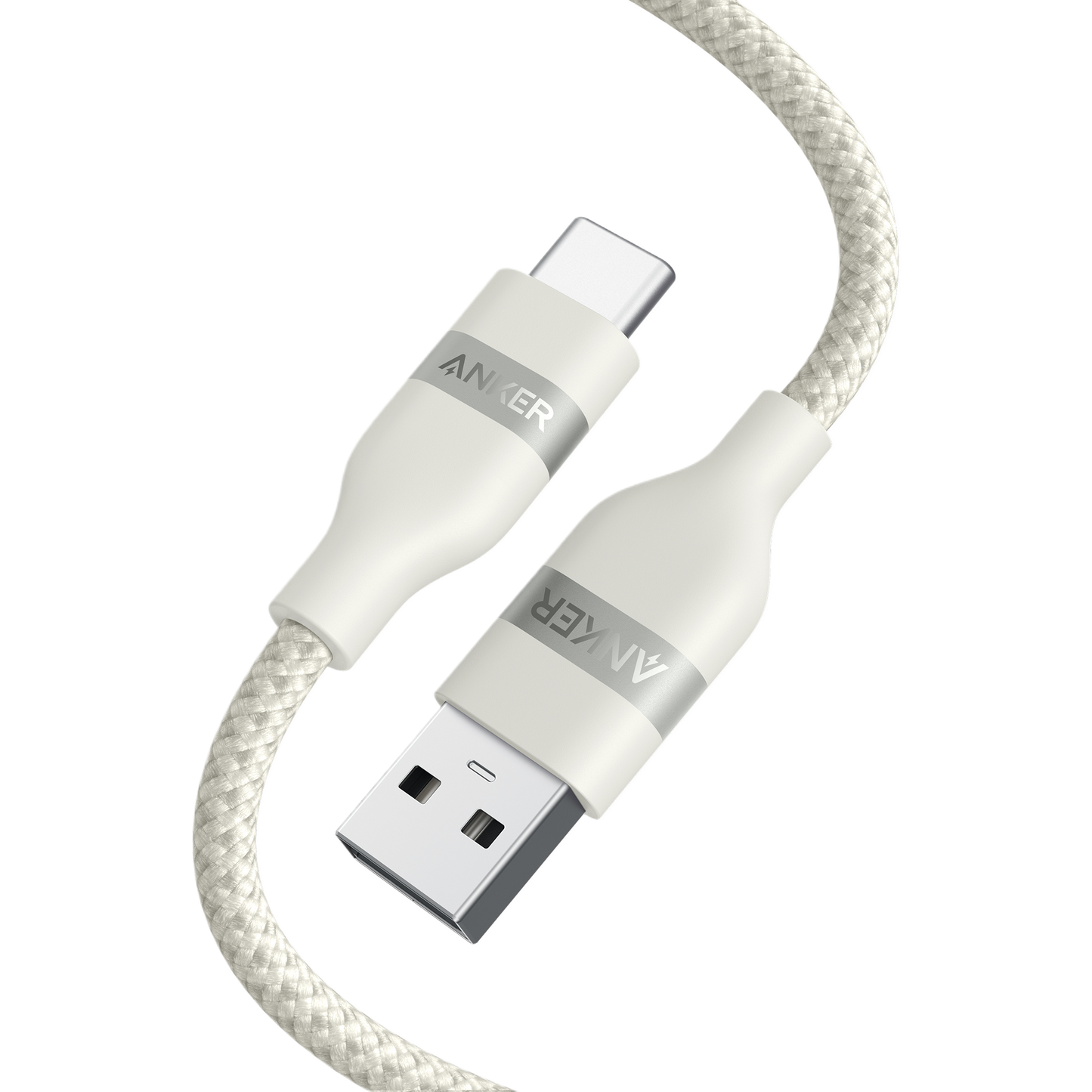 Anker USB-A to USB-C Cable (3 ft / 6 ft, Upcycled-Braided)