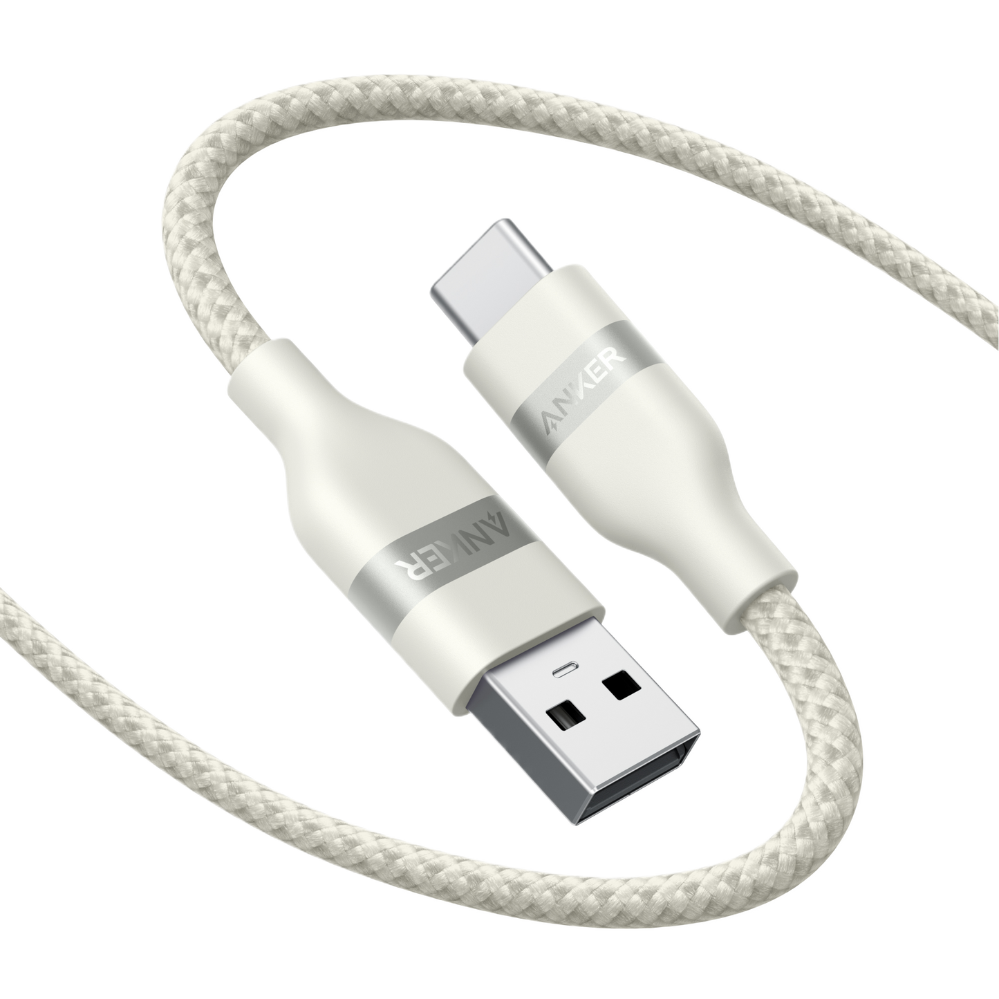 Anker USB-A to USB-C Cable (3 ft / 6 ft, Upcycled-Braided)