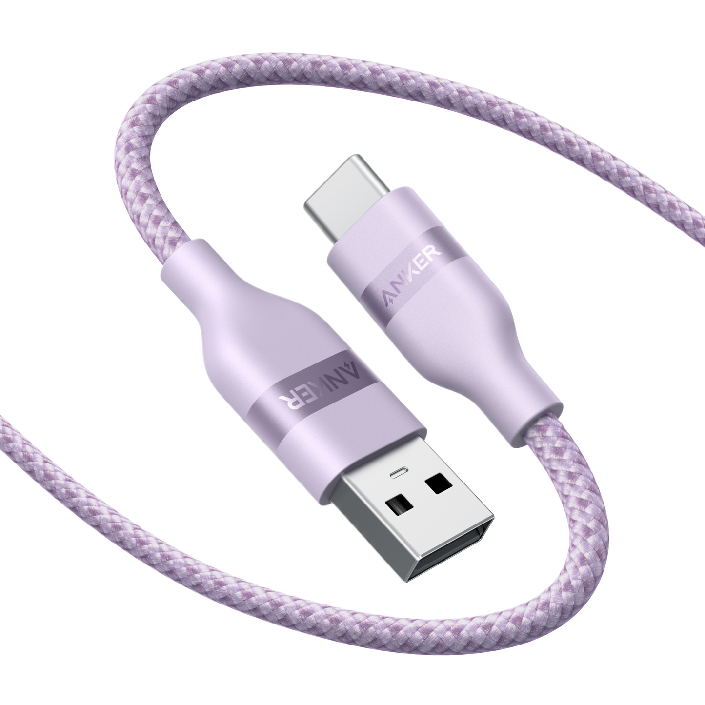 Anker USB-A to USB-C Cable (3 ft / 6 ft, Upcycled-Braided)