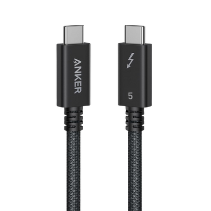 Anker Prime Thunderbolt 5 Cable (3.3 ft / 1.7 ft, 80 Gbps, 240W)