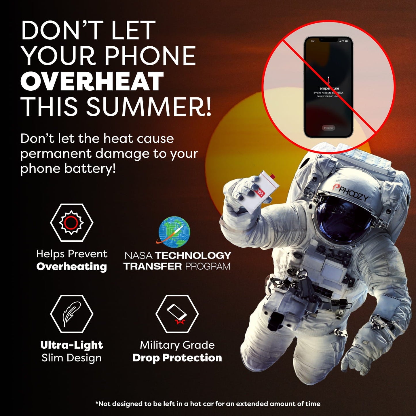 Apollo Thermal Phone Capsule - 3X Battery Life