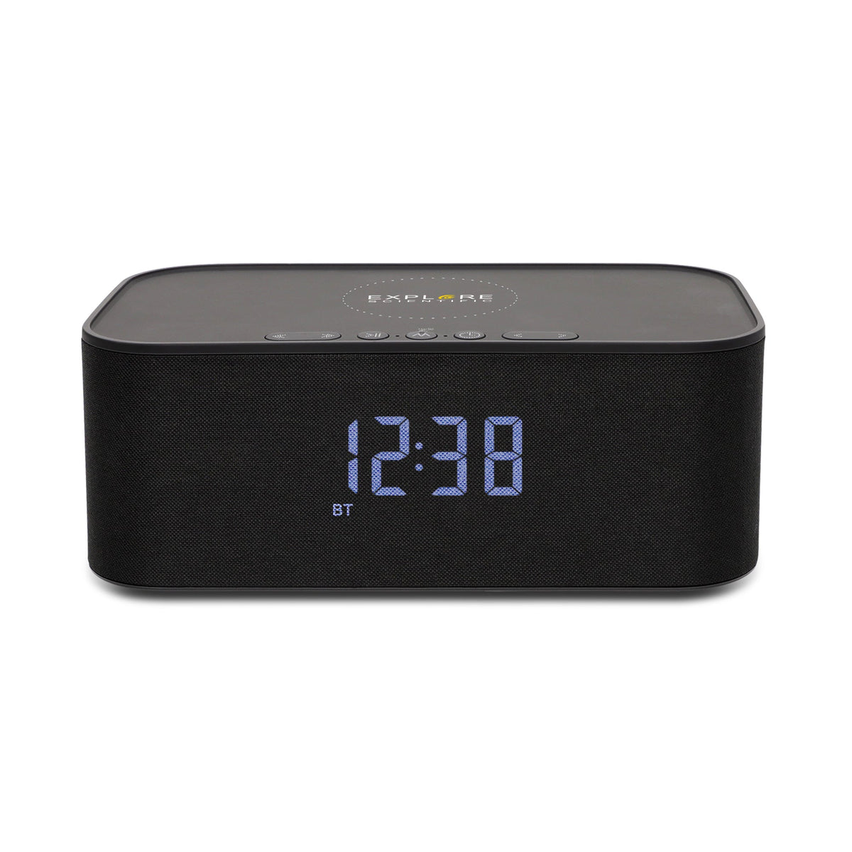 Clock with BT Speaker and Wireless Charger