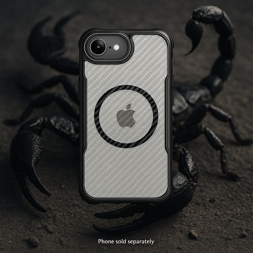iPhone 17e & iPhone 16e Clear Case - Compatible with MagSafe, Rugged Protection | Venture Series