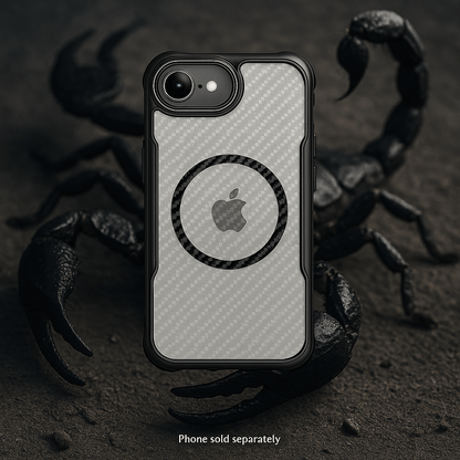 iPhone 17e & iPhone 16e Clear Case - Compatible with MagSafe, Rugged Protection | Venture Series