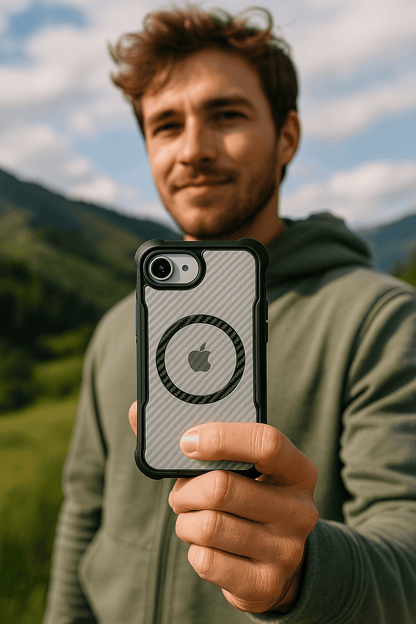 iPhone 17e & iPhone 16e Clear Case - Compatible with MagSafe, Rugged Protection | Venture Series