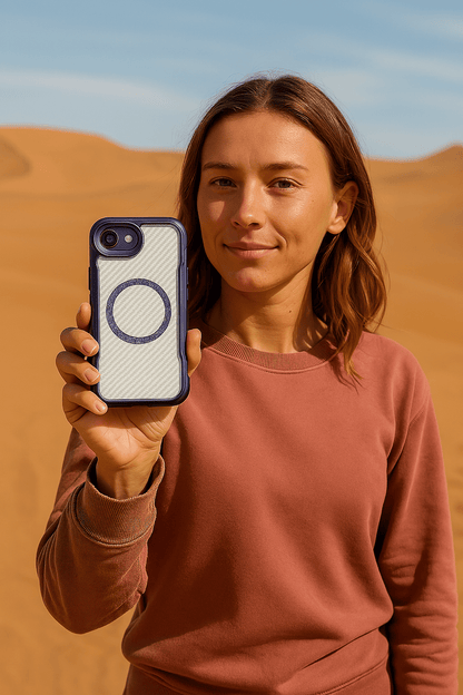 iPhone 17e & iPhone 16e Clear Case - Compatible with MagSafe, Rugged Protection | Venture Series