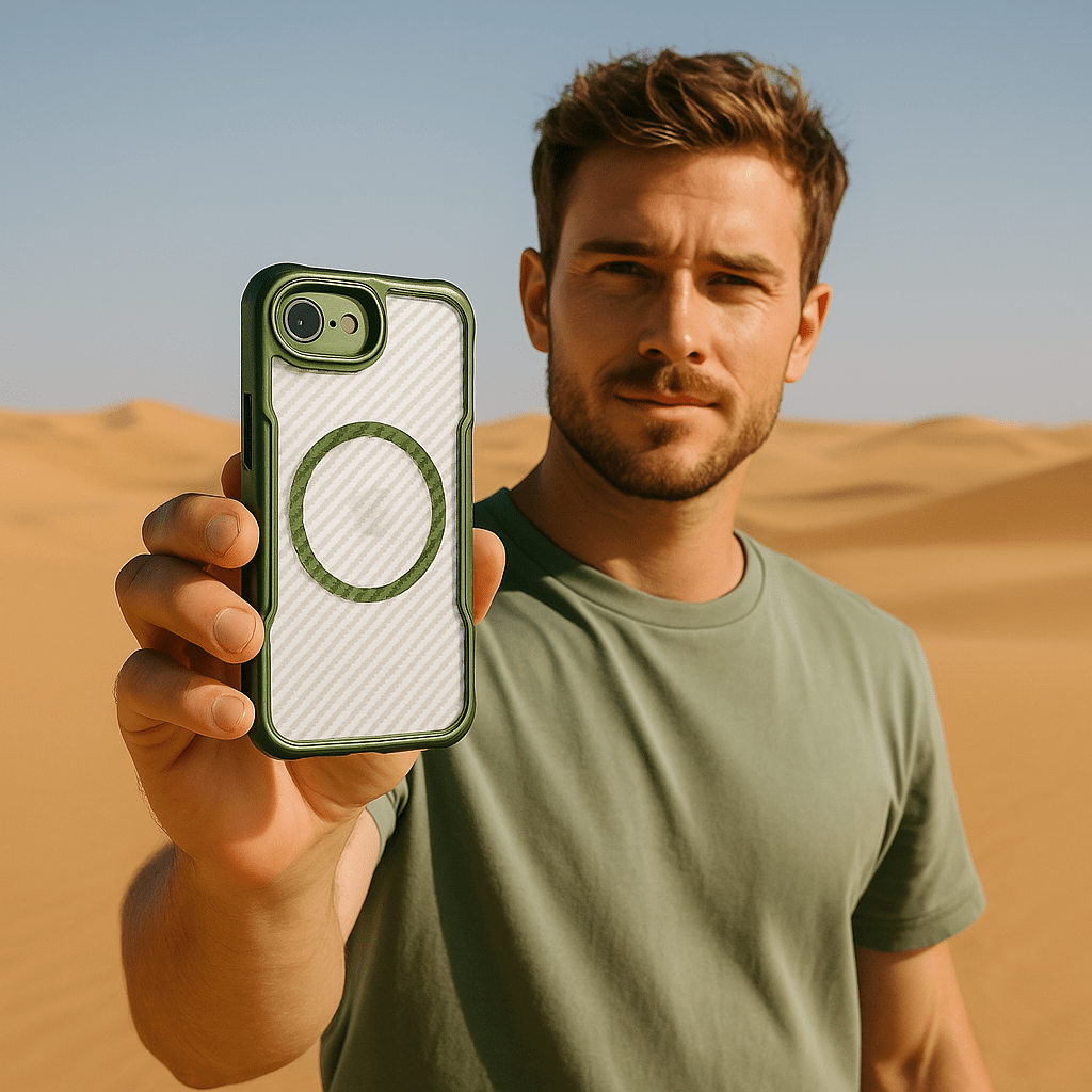 iPhone 17e & iPhone 16e Clear Case - Compatible with MagSafe, Rugged Protection | Venture Series