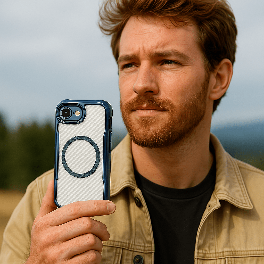 iPhone 17e & iPhone 16e Clear Case - Compatible with MagSafe, Rugged Protection | Venture Series