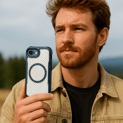 iPhone 17e & iPhone 16e Clear Case - Compatible with MagSafe, Rugged Protection | Venture Series