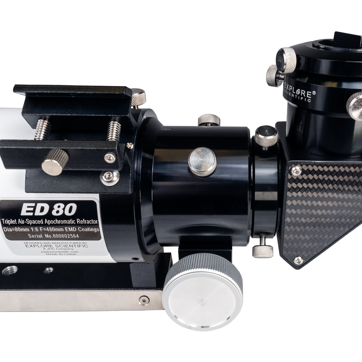ED80 Essential Series Air-Spaced Triplet Refractor Telescope