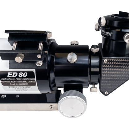 ED80 Essential Series Air-Spaced Triplet Refractor Telescope with Field Flattener