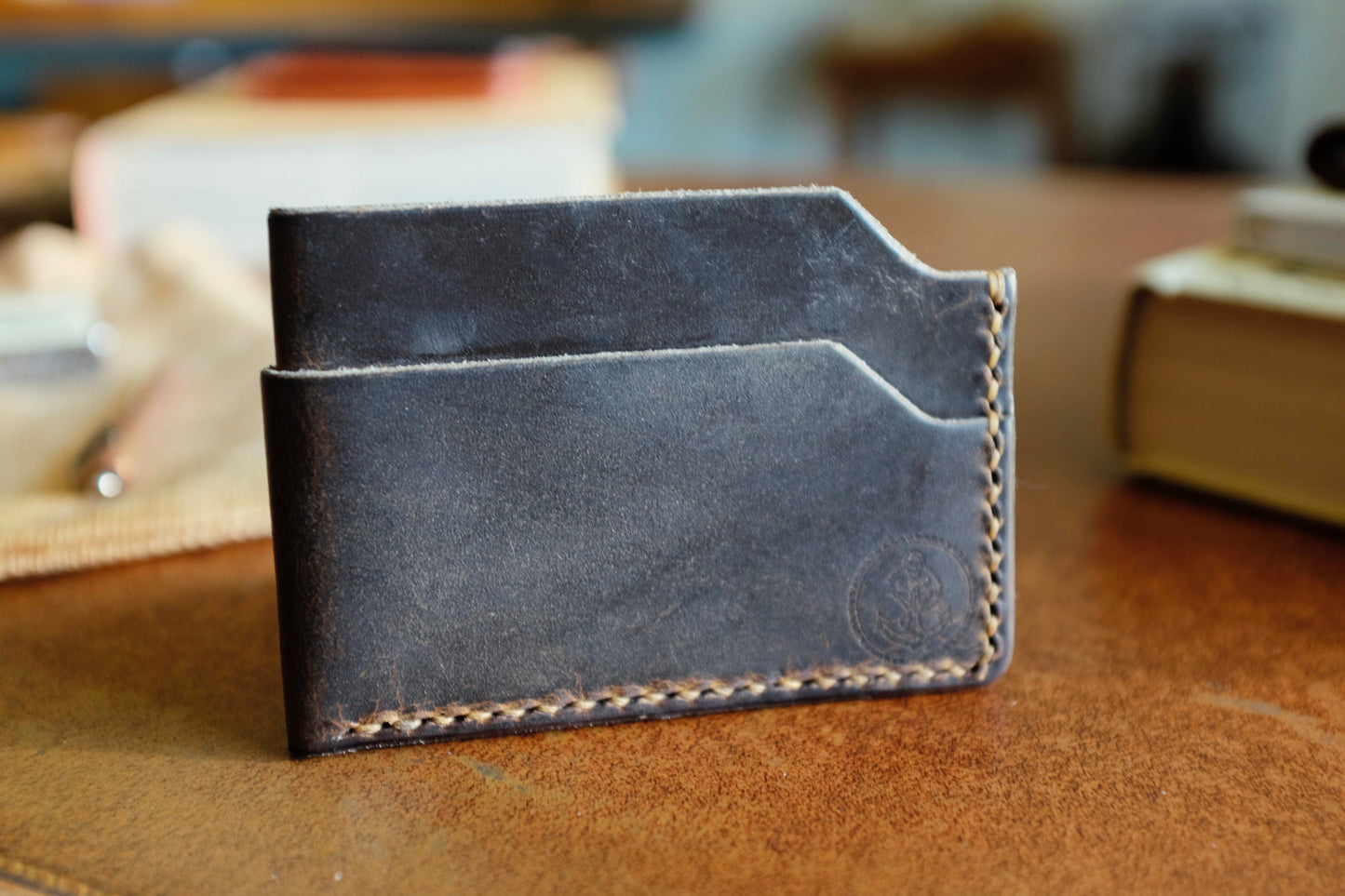 Privateer Wallet - Handmade Full-Grain Leather Minimalist Wallet | Yarets Leather