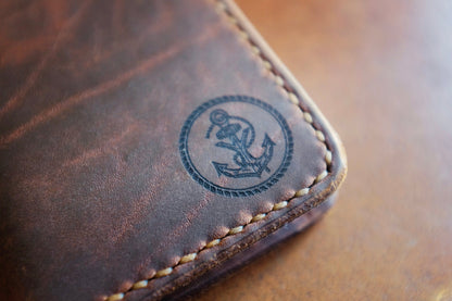 Captain Wallet - Handmade Full-Grain Leather Vertical Wallet | Yarets Leather