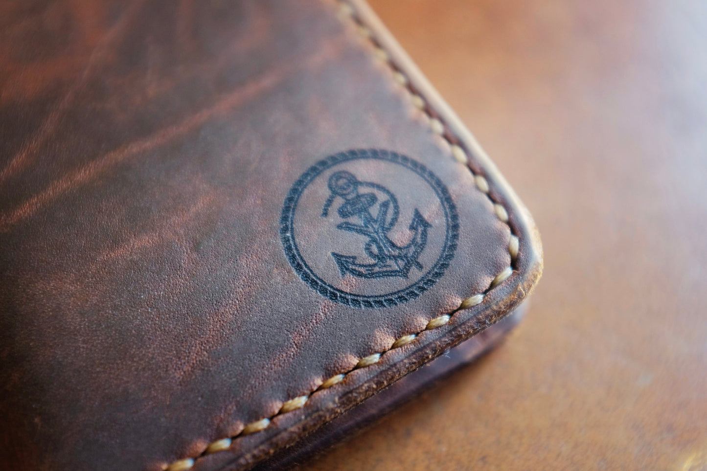 Deckhand V2 Wallet - Handmade Full-Grain Leather Minimalist Wallet | Yarets Leather