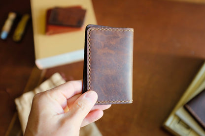 Deckhand V2 Wallet - Handmade Full-Grain Leather Minimalist Wallet | Yarets Leather