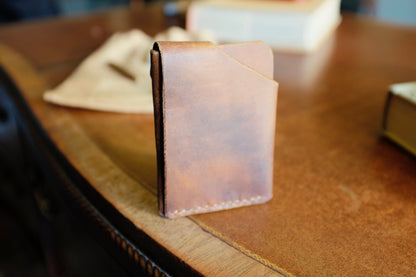 Snap Wallet - Handmade Full-Grain Leather Minimalist Wallet | Yarets Leather